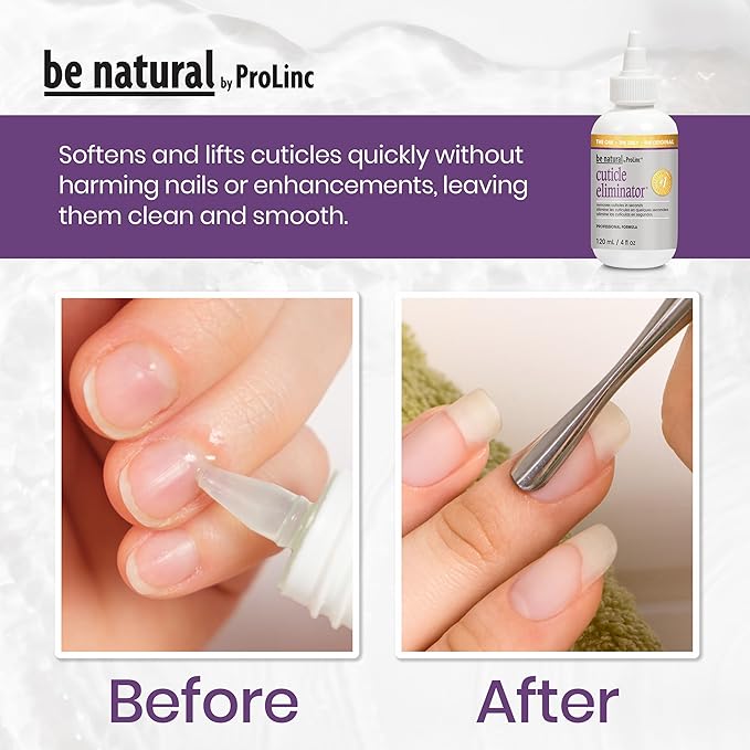 ProLinc Cuticle Eliminator - Instant Cuticle Remover Liquid, Softener for Nails, Removes Cuticles in Seconds, Nail Care, 2 fl oz