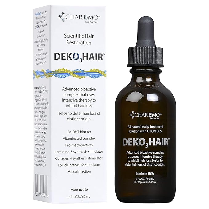 USA Dekohair Hair Regrowth Serum - Stops Hair Thinning, Promotes Growth, Increases Root Volume