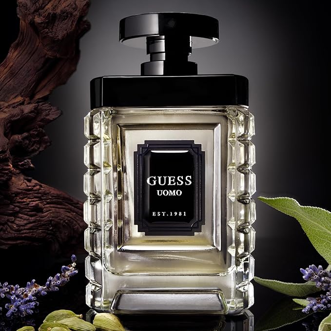 GUESS Uomo After Shave For Men, 3.4 Fl. Oz., Fresh & Elegant Fragrance