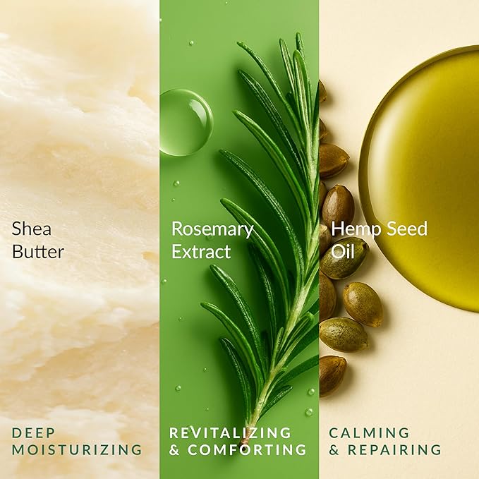 Epielle Nourishing Foot Mask 6 Pairs, Repair and Soften with Hemp & Rosemary Extract, Deep Moisturizing Socks for Dry, Cracked Feet, Self Care Gifts for Women, Spa Kit, Stocking Stuffers