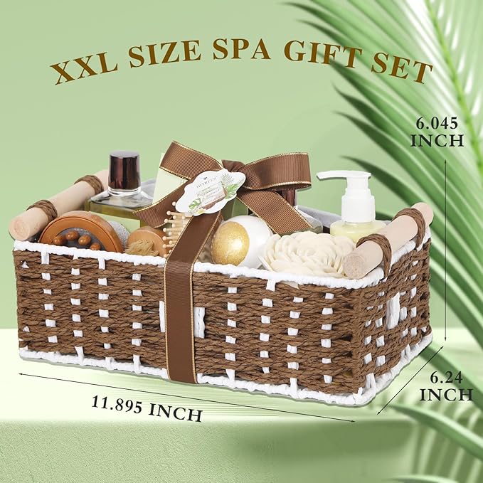 Birthday Gifts For Women,Bath and Body Gift Luxurise 18pcs Set,Coconut Vanilla Christmas Gifts , Thank You Gifts, Friendship Gifts For Women