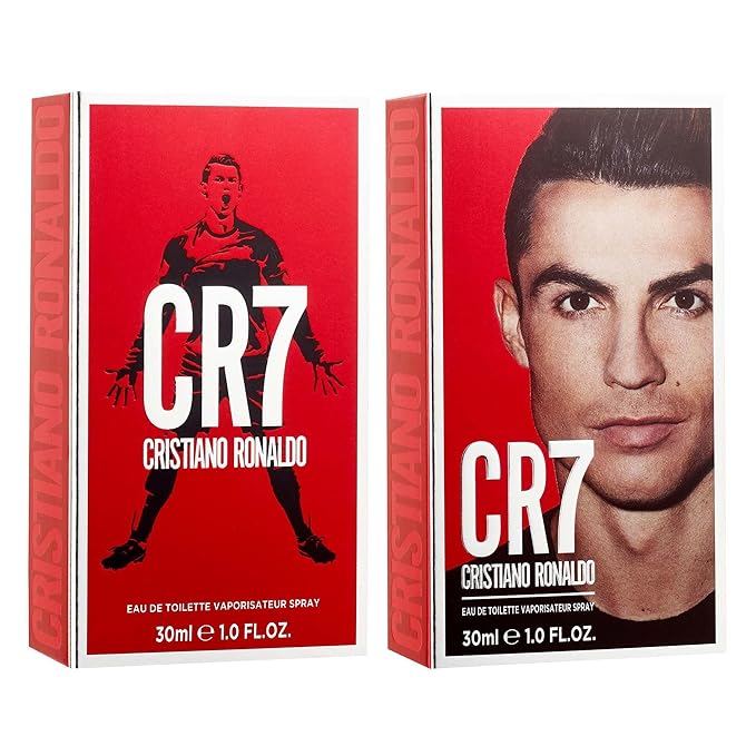 Cristiano Ronaldo CR7 - Sporty And Modern Essence - Fresh And Woody Fragrance - Vibrant And Contemporary - Bold Sophistication In A Bottle - Long Wearing Aromatic Scent For Men - 1 Oz EDT Spray