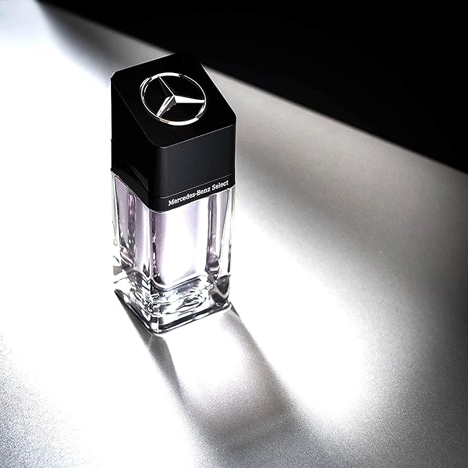 Mercedes-Benz Select - Eau de Toilette for Men - Long Lasting Mens Fragrance with Bergamot, Mint, Musk Notes - Fruity Woody Cologne for Men - 3.4 oz