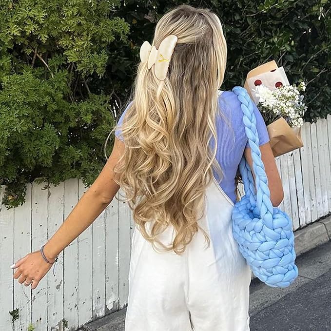 LILIE&WHITE Acrylic Letter Hair Clips For Women Stylish Y Initial Hair Claw Alphabet Hair Clip Fashion Glitter Monogram Claw Clip Elegant And Durable Hair Accessory Large Hair Clips Y