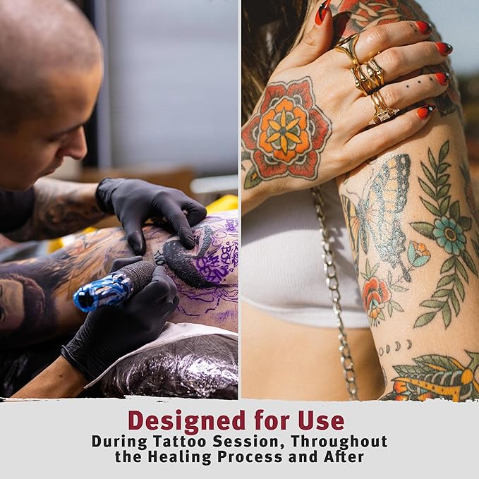 Hustle Butter Deluxe – Tattoo Butter for Before, During, and After the Tattoo Process – Anti-Inflammatory Lubrication – 100% Vegan Replacement for Petroleum-Based Products – 5 oz (2 Pack)