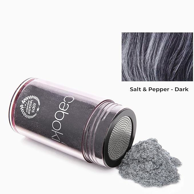 Caboki Value Pack 3, 270-Day Supply, Salt & Pepper Dark
