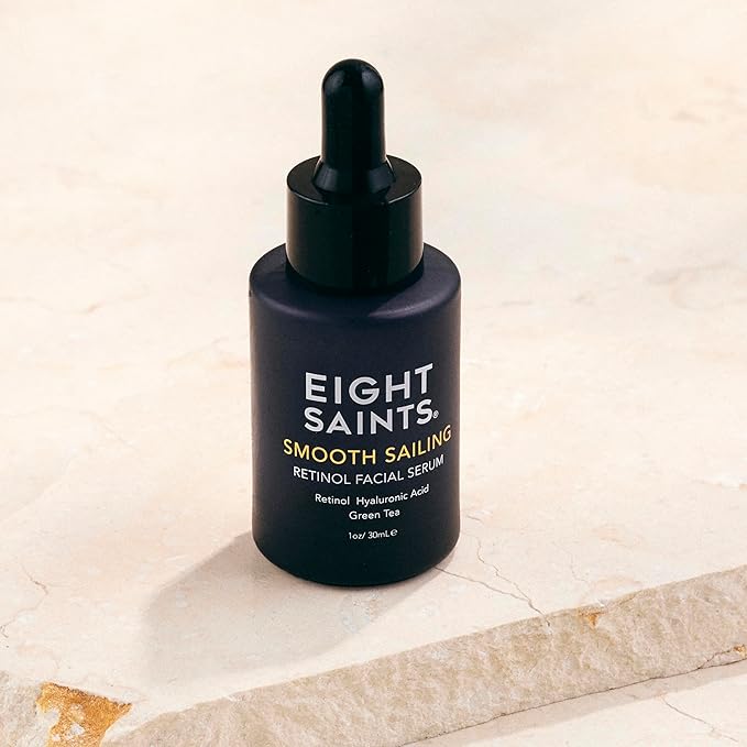 Eight Saints Retinol Skin Care Serum Treatment For Firming Face Lines & Eye Wrinkles, Deep Hydrating Facial Skincare Serum For Anti Aging, 1 Ounce