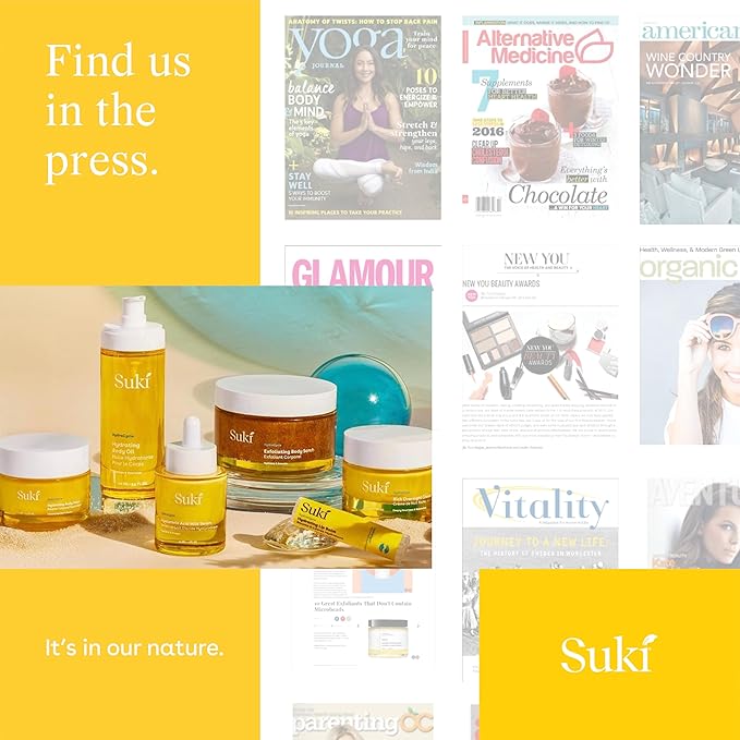 Suki Skincare Ultra-Protect Body Balm - with Cocoa Butter, Coconut Oil, Beeswax, & Shea Butter, 60 ml