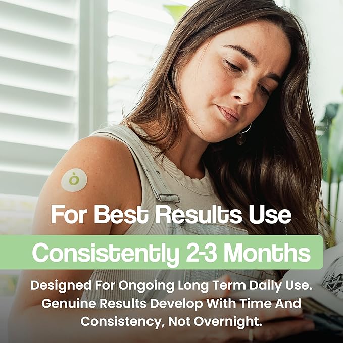 Collagen Glow Beauty Restore Patches | 5X Stronger Formula | Collagen Peptides, Vitamin C, Pro-Retinol, Coq10, Hyaluronic Acid & Biotin for Hair Growth | Daily Patch for Skin & Hair Wellness