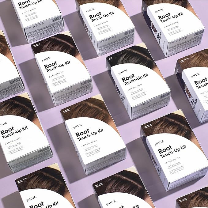 Dphue Root Touch-Up Kit - Light Brown Unisex Hair Color 2 Applications