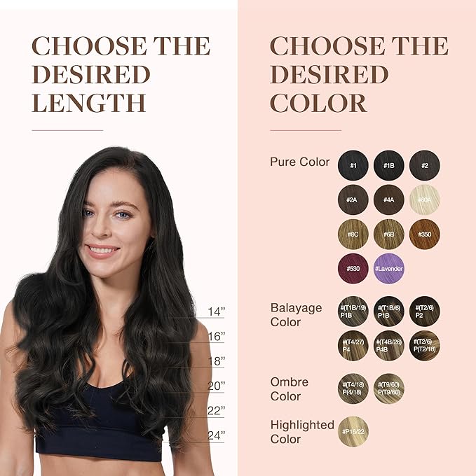 GOO GOO Clip in Hair Extensions Real Human Hair, Remy Human Hair Extensions Clip ins for Women, Natural Human Hair, 14inch 120g 7Pcs, 1 Jet black