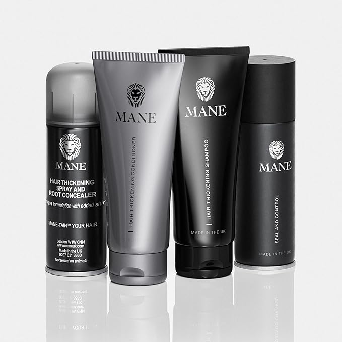 MANE Hair Thickening Spray Travel Pack (Dark Brown)