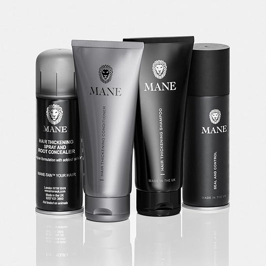 MANE Hair Thickening Spray Travel Pack (Dark Brown)