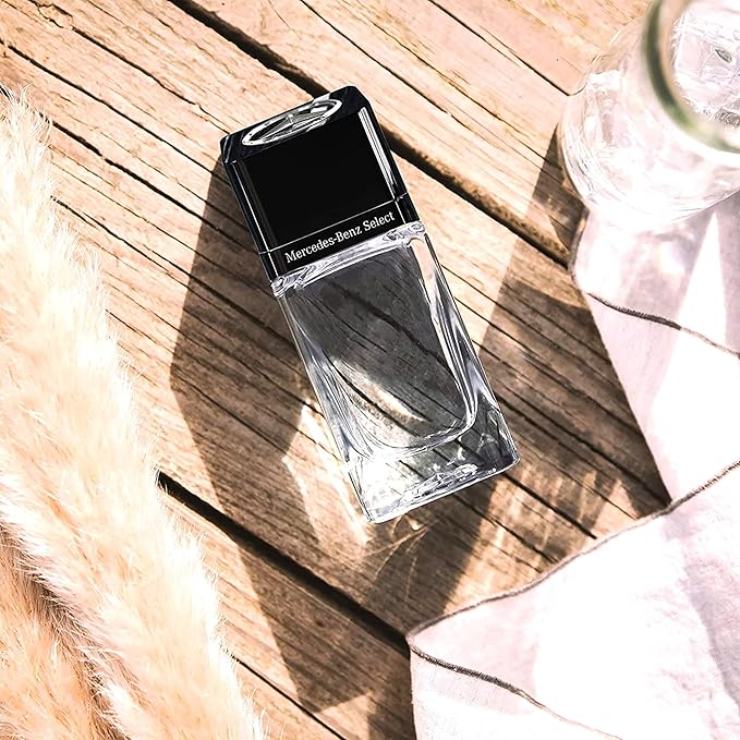 Mercedes-Benz Select - Eau de Toilette for Men - Long Lasting Mens Fragrance with Bergamot, Mint, Musk Notes - Fruity Woody Cologne for Men - 3.4 oz