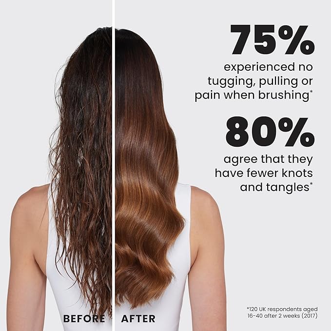 Tangle Teezer Large Ultimate Detangler Hairbrush for Wet & Dry Hair, Eliminates Knots & Reduces Breakage for Long, Thick, & Curly Hair Types, Vanilla