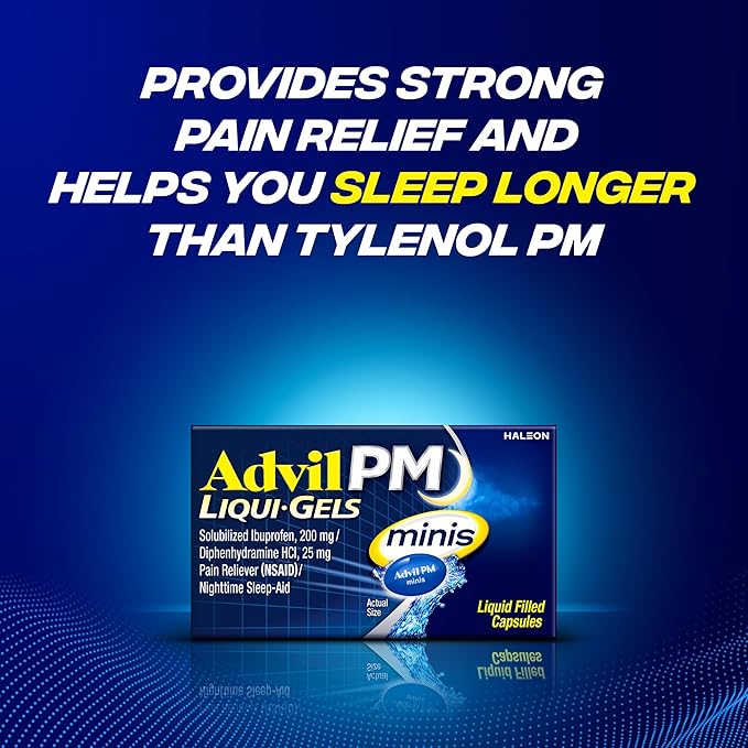 Advil PM Liqui-Gels Minis, 80 Liquid Filled Capsules