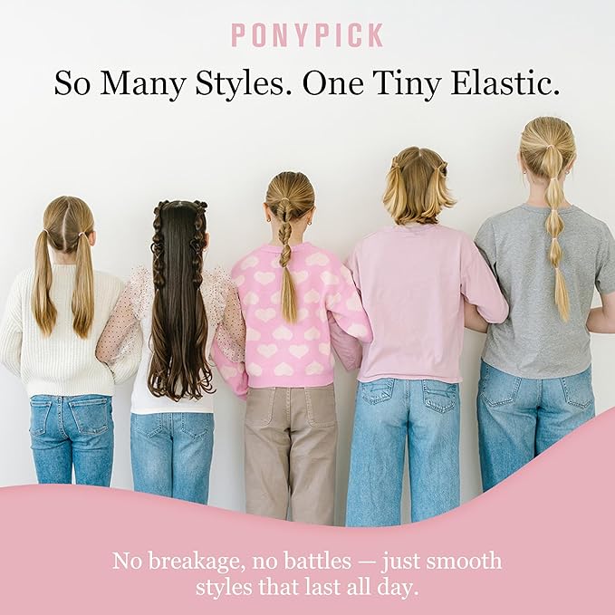 Clear Hair Elastics 1000 Pack | Strong Mini Hair Ties for Braids, Ponytails & Buns | No-Snag, Durable, Stretchy Elastic Bands for All Hair Types