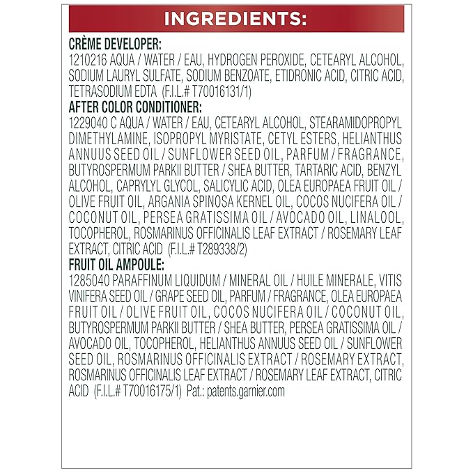 Garnier Hair Color Nutrisse Ultra Color Nourishing Creme, R3 Light Intense Auburn (Red Hibiscus) Permanent Hair Dye, 2 Count (Packaging May Vary)