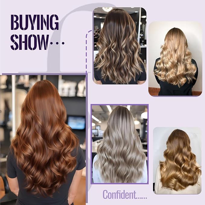 Fshine Tape in Hair Extensions Ombre Darkest Brown Fading to Brown and Caramel Blonde 14 Inch Soft Remy Tape in Extensions Human Hair for Women 20 pcs 50 g,Designed to Boost Volume & Length