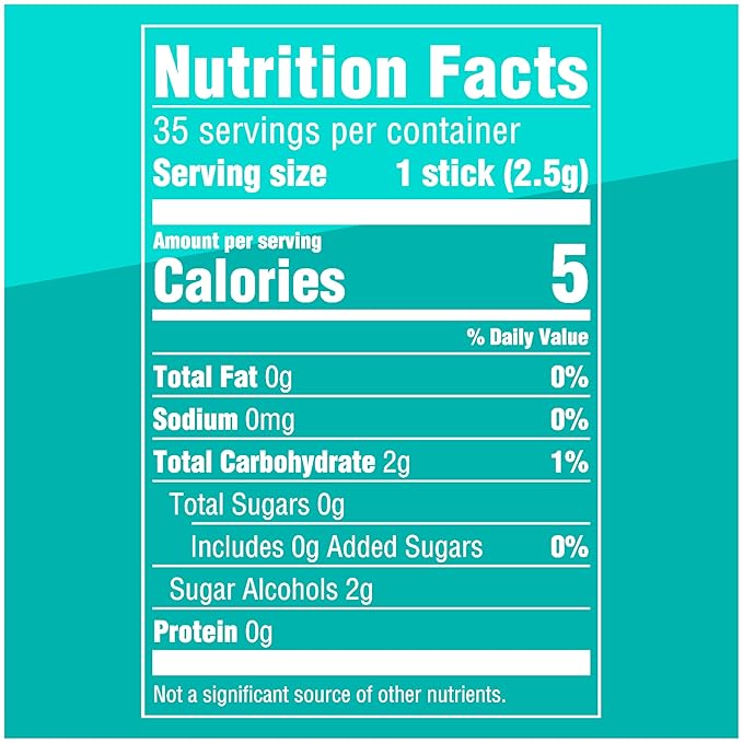 EXTRA Polar Ice Sugar Free Chewing Gum, Party Favors, Gum Packs Bulk, Breath Fresheners, 35 Ct (6 Pack)