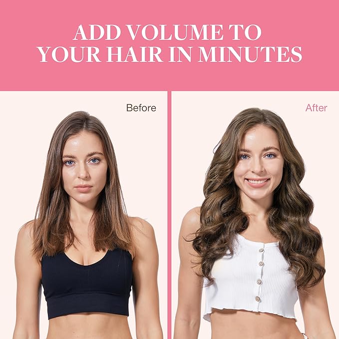 GOO GOO Clip in Hair Extensions Real Human Hair, Remy Human Hair Extensions Clip ins for Women, Natural Human Hair, 18inch 150g 9Pcs, 2/6/2 Balayage Dark Brown to Chestnut Brown