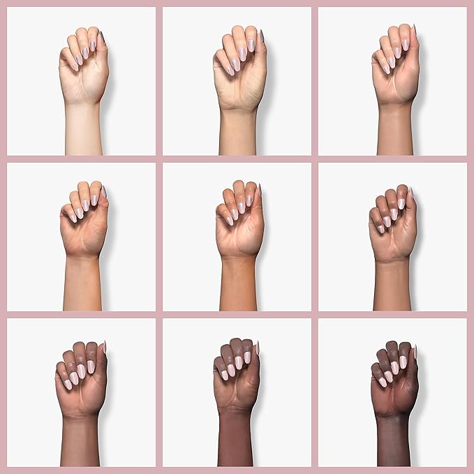 RARJSM Nude Gel Nail Polish Pale Mavue Neutral Nude Colors Skin Tone Cameo Gel Polish Single Bottle 15ml Jelly Sheer Transparent Polish Soak off UV LED Cured for Winter Home Salon DIY French Manicure