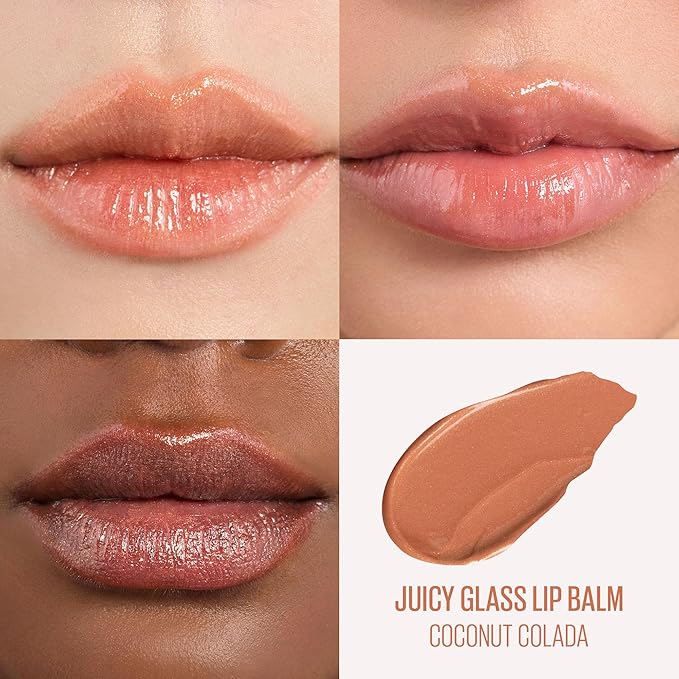 Kaja Juicy Glass Lip Balm | Plumping Lip Gloss Hydrating Lip Balm, Korean Beauty Tinted Lip Care, Moisturizing Lip Products, Nourishing Lip Moisturizer, Radiant Glow | Coconut Colada, 0.15 oz