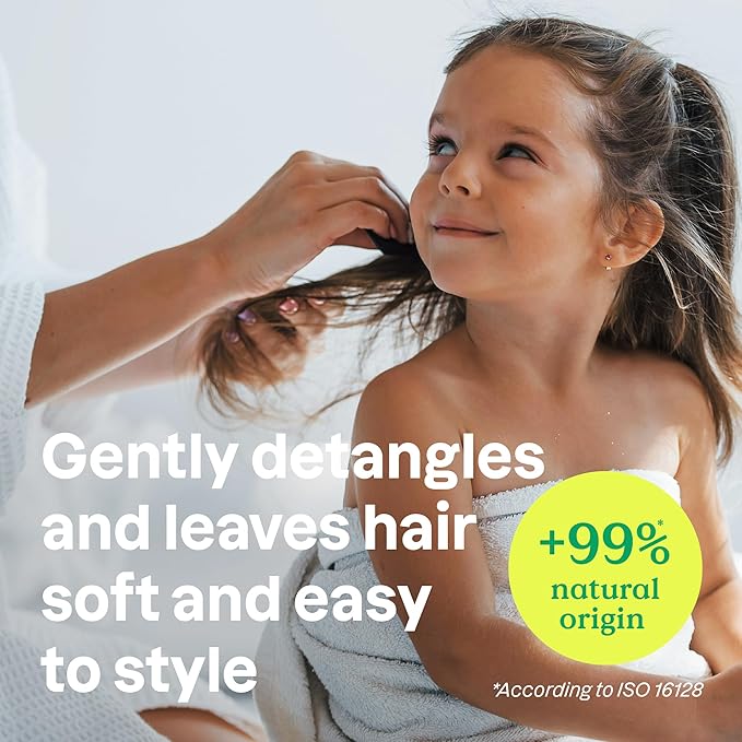 ATTITUDE Rinse-free Hair Detangler Spray for Kids, EWG Verified Leave In Product, Plant- and Mineral-Based Ingredients, Vegan, Watermelon & Coco, 8 Fl Oz