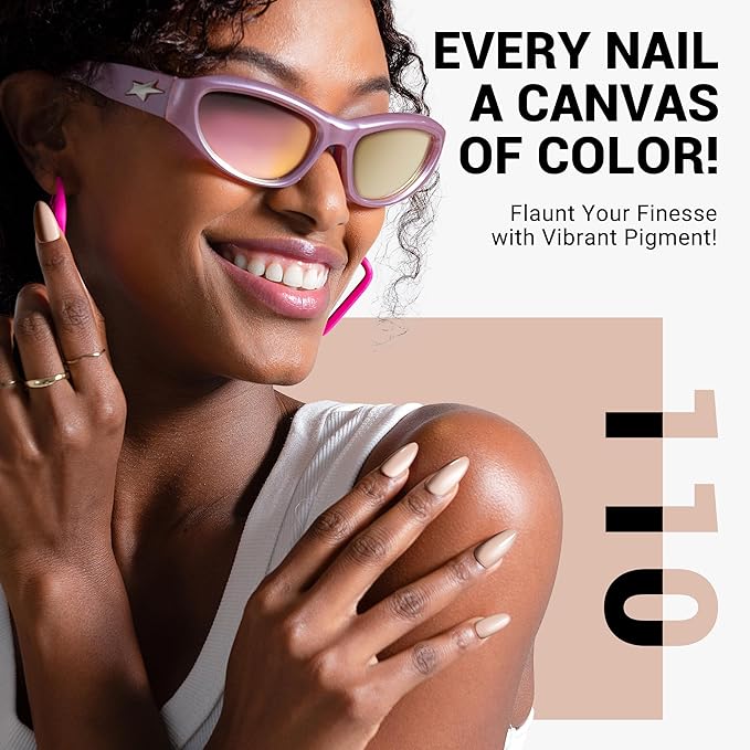 MelodySusie Thick Peach Nude Gel Nail Polish,0.5fl oz Soak Off UV LED Sand Nude Gel Polish Gift for Women Nail Art Manicure Salon DIY Nail Design Decoration at Home-110