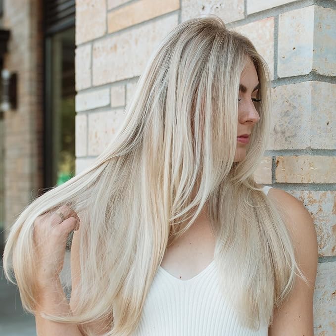 100% Real European Human Hair Keratin Bond Extensions 20" Creamy Blonde #20