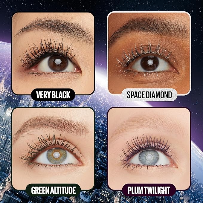 Maybelline Lash Sensational Sky High Waterproof Mascara Makeup, Volumizing, Lengthening, Defining, Curling, Multiplying, Buildable Formula, Brownish Black, 1 Count