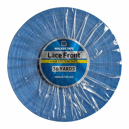 Lace Front Support Wig Tape Double Sided Waterproof Super Hold Adhesive for Wig Hair Extension Hair Pieces Lace Wigs Men's Toupee Beards Made in the USA Safe and Easy to Use (36Yard-1.0cm wide)
