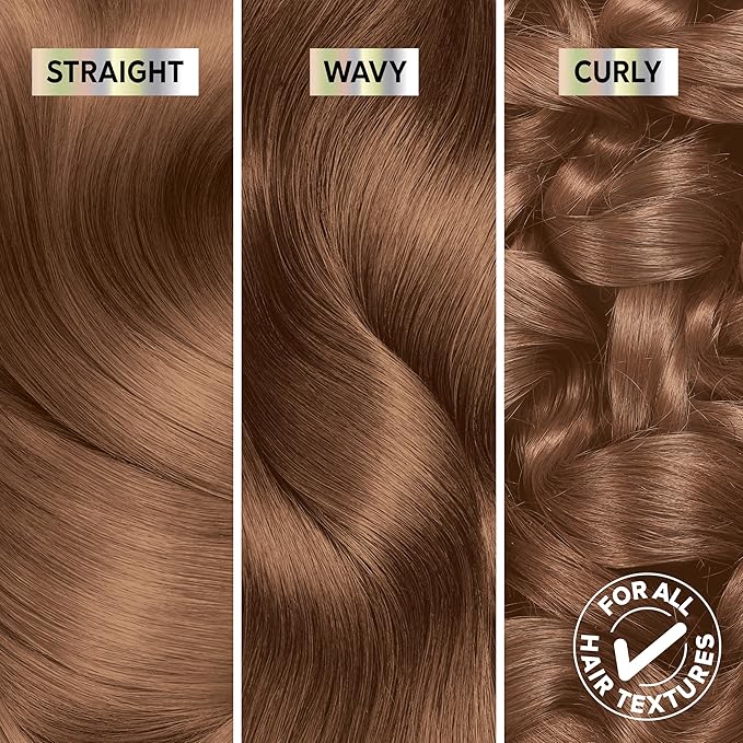 Garnier Nutrisse Ultra Color Nourishing Bold Permanent Hair Color Creme, LC1 Hi-Lift Light Brown (Salted Caramelo), Pack of 2, Hair Dye Kit for 8 Weeks of Bold Hair Color Even on Dark Bases