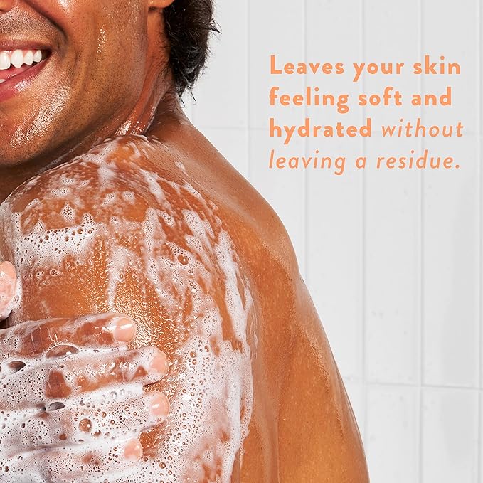 Native Body Wash Contains Naturally Derived Ingredients | For Women & Men, Sulfate, Paraben, & Dye Free Leaving Skin Soft and Hydrating | Sweet Peach & Nectar 18 oz