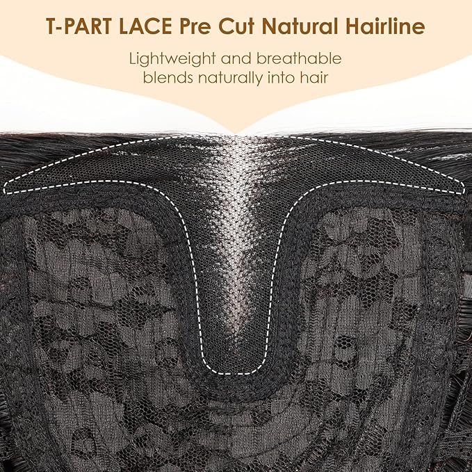 AISI HAIR Black Mix Brown Wig for Women Medium Length Wave Curly Glueless Synthetic Heat Resistant Hair Wigs for Daily Party Cosplay
