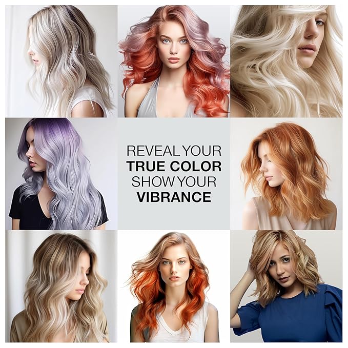 Global Keratin GK HAIR Professional Hair Color Cream Tube 3.4 Fl Oz Nourishing & Cleansing Colors for Styling High Performance Long Lasting Permanent Natural Toner Dye, Naturals - 7 Blonde