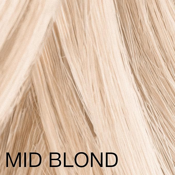 Mane Hair Building Fibers with a Seal and Shine finishing spray (Mid Blond)