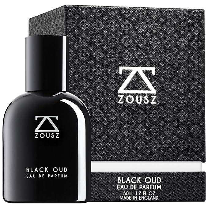 ZOUSZ Black Oud Eau De Parfum - Luxury Oud Perfume for Men with Black Oud Wood Oil - Oud Fragrance with Sandalwood, Cedarwood & Patchouli Scent Gift for Men