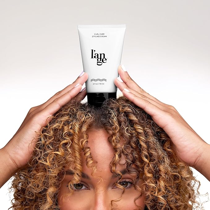 L'ANGE Hair Styling Cream for Curly Hair, Defines and Enhances Curl Pattern, Hydrates , Reduces Frizz, Sulfate, Paraben and Silicone Free, 8 oz