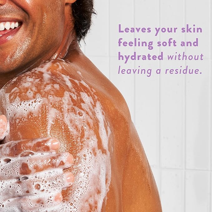Native Body Wash Contains Naturally Derived Ingredients | For Women & Men, Sulfate, Paraben, & Dye Free Leaving Skin Soft and Hydrating | Lilac & White Tea 18 oz