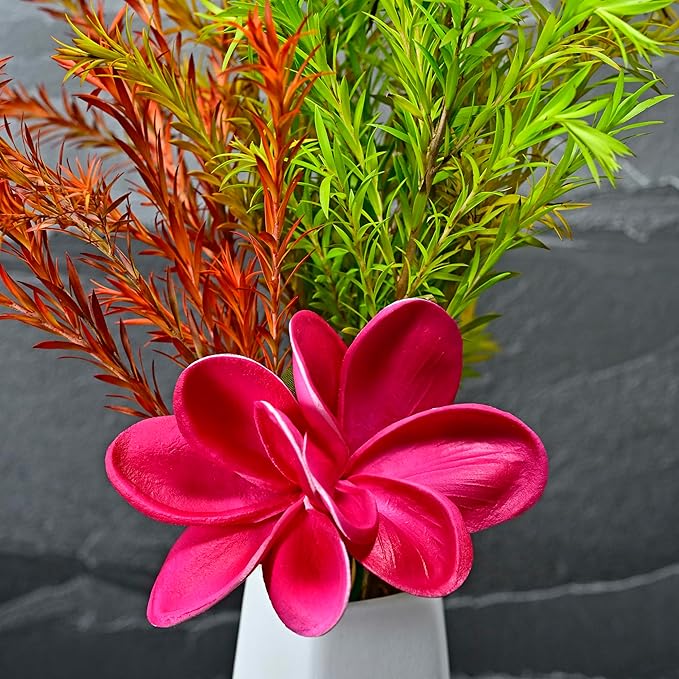 Pack of 2 Real Touch Flowers Women Flower Hair Clips Bridal Hair Pins Handmade Wedding Hair Accessories for Beach Wedding Party Mother's Day Women Girls Holiday Gifts (c-807, 2pcs)