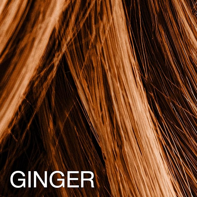 Mane Hair Building Fibers with a Seal and Shine finishing spray (Ginger)