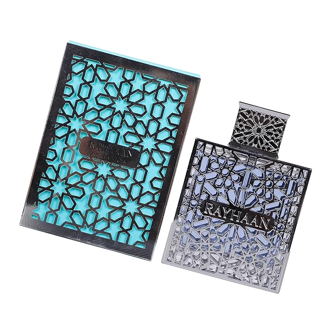 Rayhaan Aquatica – Fresh, Marine, Citrus, Clean – Eau de Parfum-Long-Lasting Fragrance for Men, 3.4 Ounce / 100 ml