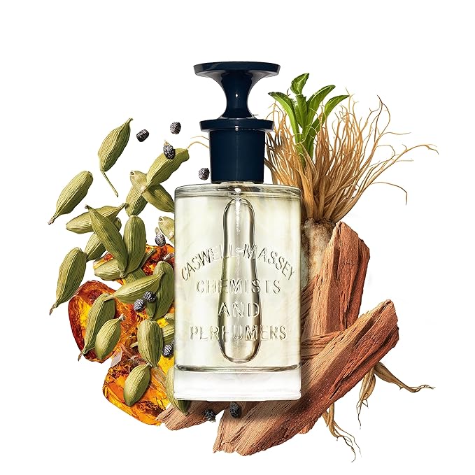 Caswell-Massey 2571 Eau de Parfum, Warm & Inviting Fragrance with Sandalwood & Bergamot, Long-Lasting Men’s Fragrances, Full Size, Perfume for Men, 3.4 Fl Oz