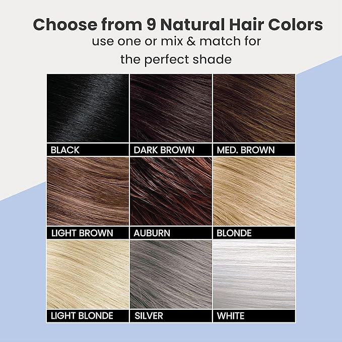 Top Secret Hair Thickening Building Fibers Refills - Undetectable & Natural Hair Filler - for Men & Women - Instantly Fill In Fine Thinning Hair - Weather & Sweat Resistant (White, Large)