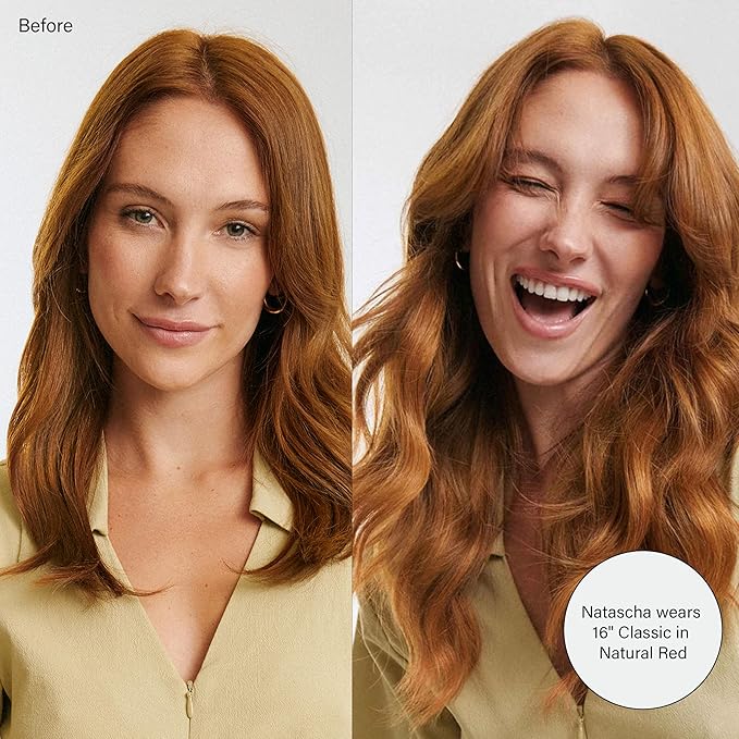 Luxy 100% Remy Human Hair, Classic 160g Clip-In Hair Extensions - 10 Wefts Multi-Dimensional Color for Natural Blending, Adds Volume & Length, Easy Apply & Remove 16" Dark Brown Balayage