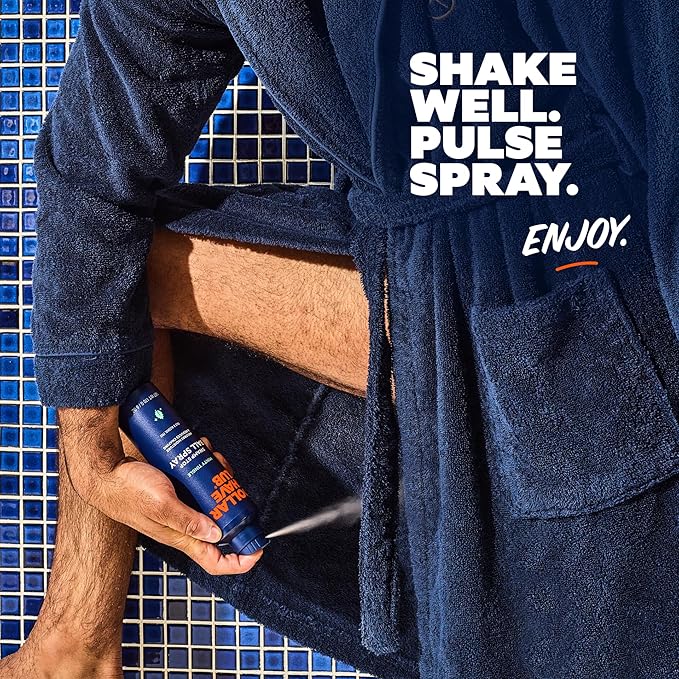 Dollar Shave Club | Ball Spray (2 Pack) | Fast Absorbing Body Deodorant Spray for Men