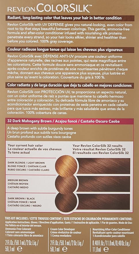 Revlon Colorsilk Haircolor, Ultra Light Natural Blonde, 1-Count (Pack of 3)