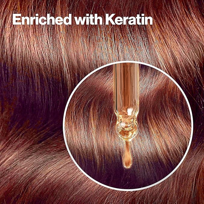Revlon Colorsilk Beautiful Color, Medium Golden Chestnut Brown [46] 1 ea(Pack of 4)