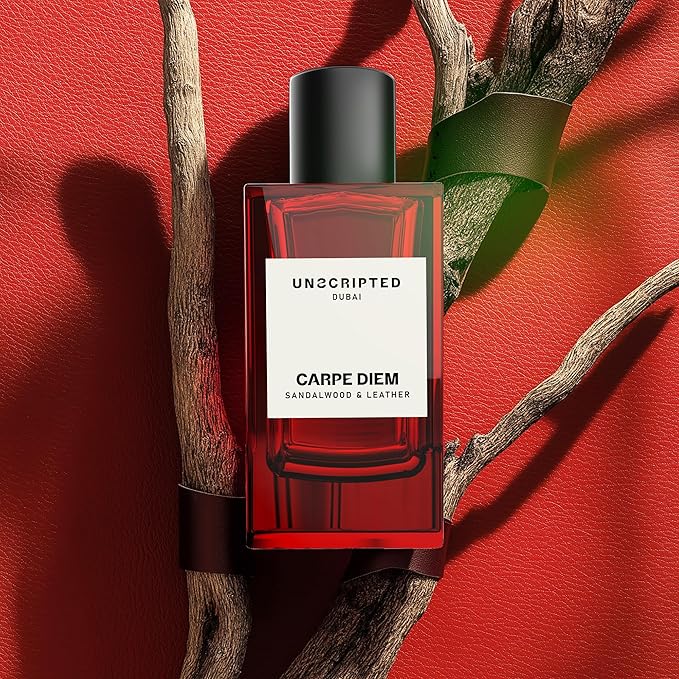 Unscripted Carpe Diem - Perfume For Men And Women - Women Perfume with Amber, Cedarwood, Leather Notes - Bold, Long-Lasting Mens Cologne - 3.4 oz